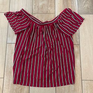 Ann Taylor Loft Off Shoulder Top